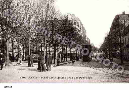 Ville de PARIS20, carte postale ancienne