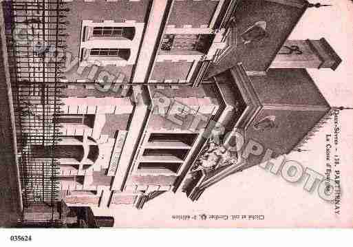 Ville de PARTHENAY, carte postale ancienne