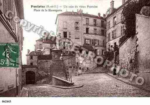 Ville de PONTOISE, carte postale ancienne