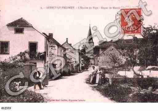 Ville de QUINCYLEVICOMTE, carte postale ancienne