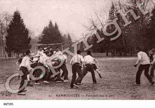 Ville de RAMBOUILLET, carte postale ancienne