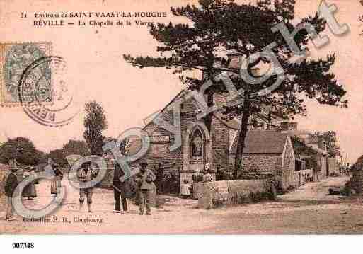 Ville de REVILLE, carte postale ancienne