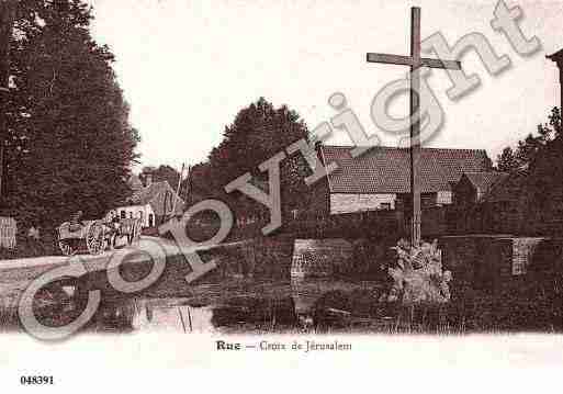 Ville de RUE, carte postale ancienne Ville de RUE, carte postale ancienne