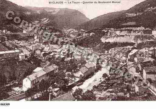 Ville de SAINTCLAUDE, carte postale ancienne