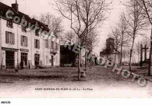 Ville de SAINTGERMAINDUPLAIN, carte postale ancienne