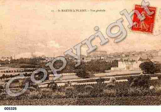 Ville de SAINTMARTINLAPLAINE, carte postale ancienne