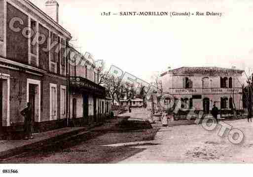Ville de SAINTMORILLON, carte postale ancienne