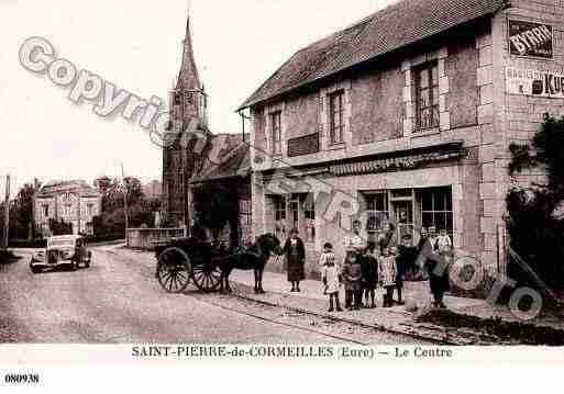 Ville de SAINTPIERREDECORMEILLES, carte postale ancienne