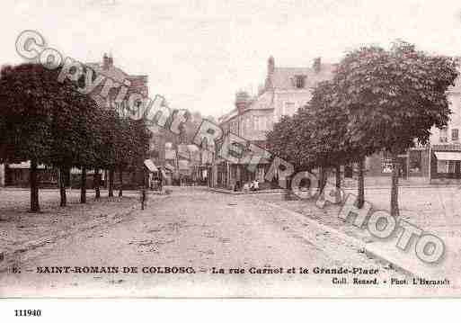 Ville de SAINTROMAINDECOLBOSC, carte postale ancienne