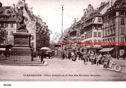 Ville de STRASBOURG, carte postale ancienne