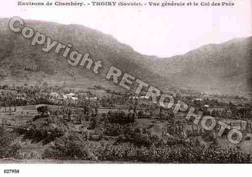 Ville de THOIRY, carte postale ancienne