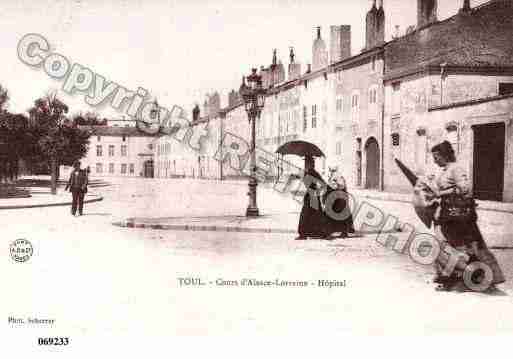 Ville de TOUL, carte postale ancienne