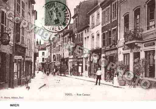 Ville de TOUL, carte postale ancienne