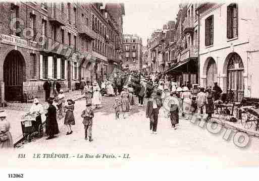 Ville de TREPORT(LE), carte postale ancienne