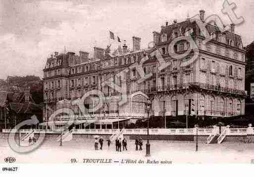 Ville de TROUVILLESURMER, carte postale ancienne