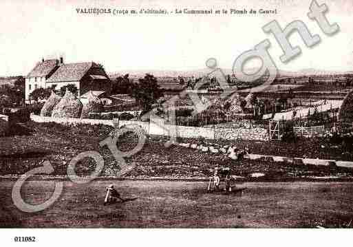 Ville de VALUEJOLS, carte postale ancienne