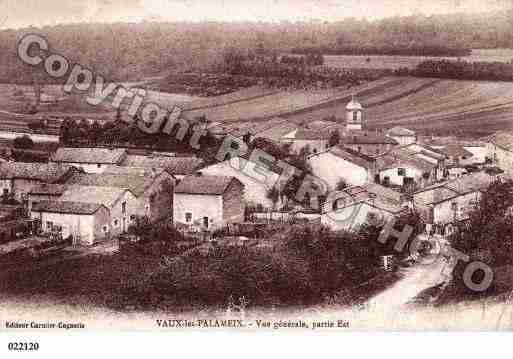 Ville de VAUXLESPALAMEIX, carte postale ancienne