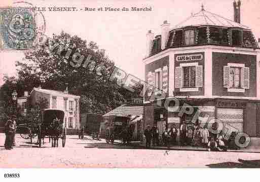 Ville de VESINET(LE), carte postale ancienne