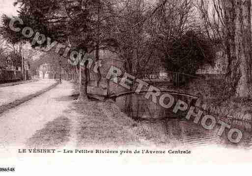 Ville de VESINET(LE), carte postale ancienne