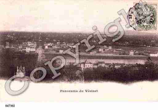 Ville de VESINET(LE), carte postale ancienne