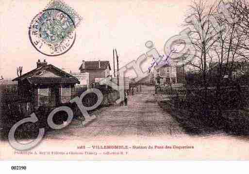 Ville de VILLEMOMBLE, carte postale ancienne