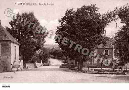 Ville de VILLIERSSURSUIZE, carte postale ancienne