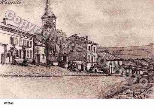 Ville de WAVRILLE, carte postale ancienne