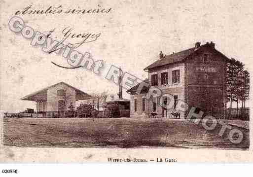 Ville de WITRYLESREIMS, carte postale ancienne Ville de WITRYLESREIMS, carte postale ancienne
