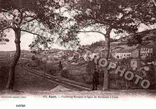 Ville de AGEN, carte postale ancienne