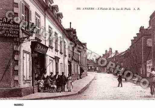 Ville de ANGERS, carte postale ancienne