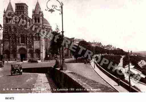 Ville de ANGOULEME, carte postale ancienne