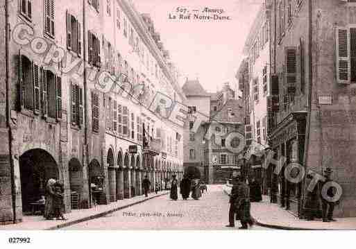 Ville de ANNECY, carte postale ancienne