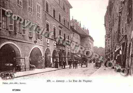 Ville de ANNECY, carte postale ancienne