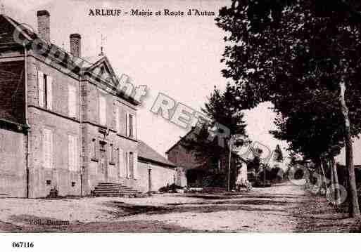 Ville de ARLEUF, carte postale ancienne