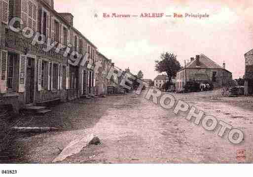 Ville de ARLEUF, carte postale ancienne