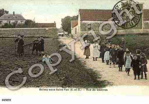 Ville de BOISSYSOUSSTYON, carte postale ancienne