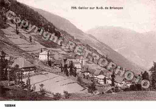 Ville de BONNEVALTARENTAISE, carte postale ancienne