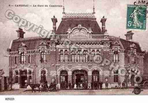 Ville de CAMBRAI, carte postale ancienne