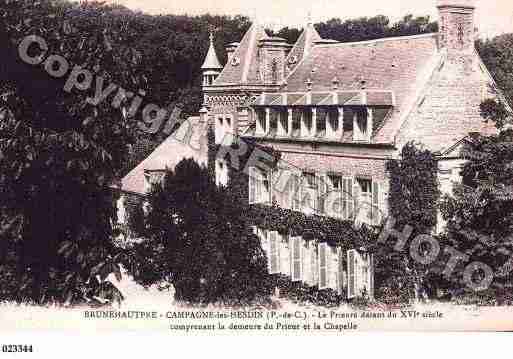 Ville de CAMPAGNELESHESDIN, carte postale ancienne