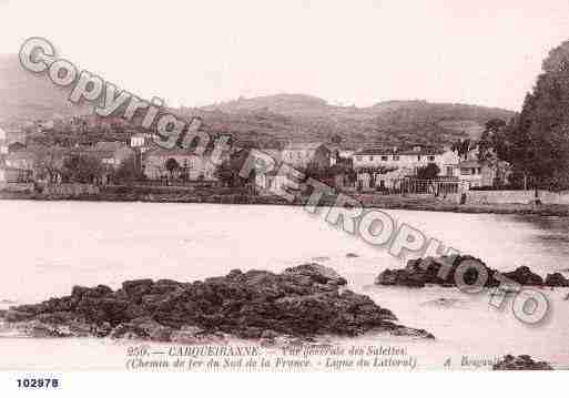 Ville de CARQUEIRANNE, carte postale ancienne