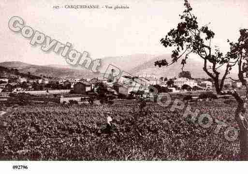 Ville de CARQUEIRANNE, carte postale ancienne