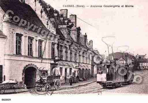 Ville de CASSEL, carte postale ancienne