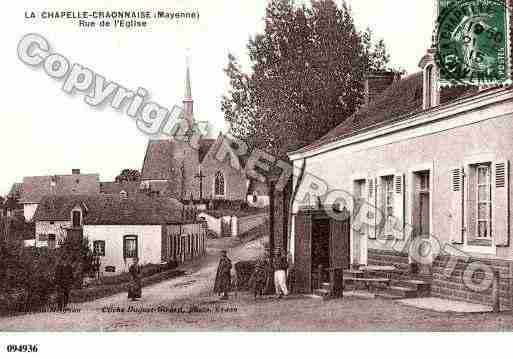Ville de CHAPELLECRAONNAISE(LA), carte postale ancienne