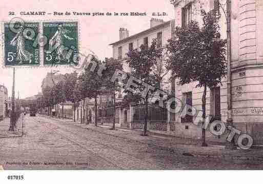 Ville de CLAMART, carte postale ancienne