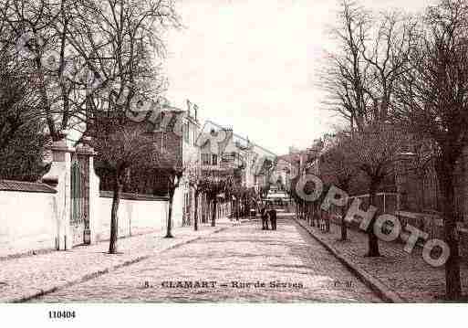 Ville de CLAMART, carte postale ancienne