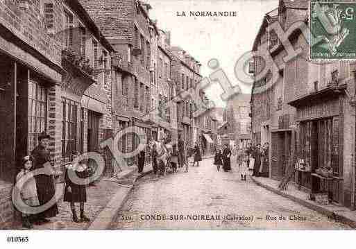 Ville de CONDESURNOIREAU, carte postale ancienne