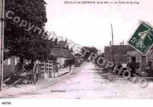 Ville de COUILLYPONTAUXDAMES, carte postale ancienne