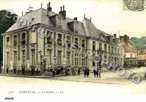 Ville de DARNETAL, carte postale ancienne