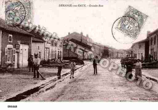 Ville de DEMANGEAUXEAUX, carte postale ancienne