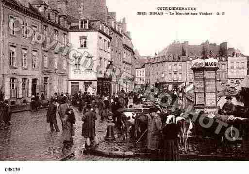 Ville de DINAN, carte postale ancienne